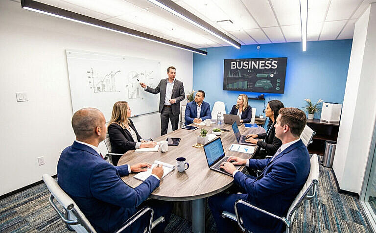 Etiquette Rules and Best Practices for Safe Working in West Quay Offices 8 Large Meeting Room