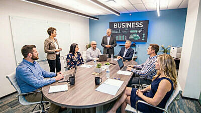 Etiquette Rules and Best Practices for Safe Working in West Quay Offices 2 Large Meeting Room