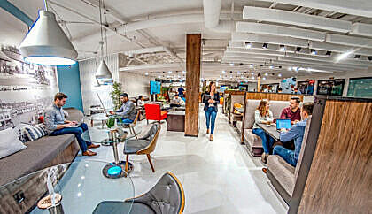 Benefits of Coworking: Boost Productivity & Collaboration 1 Lounge Area