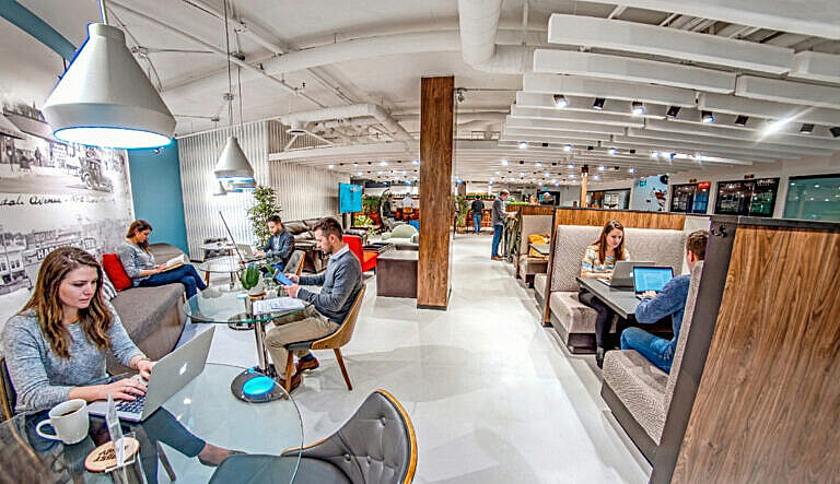 Etiquette Rules and Best Practices for Safe Working in West Quay Offices 16 Lounge Area