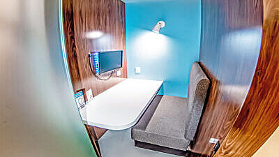 Private Booth West Quay Offices Private Booth