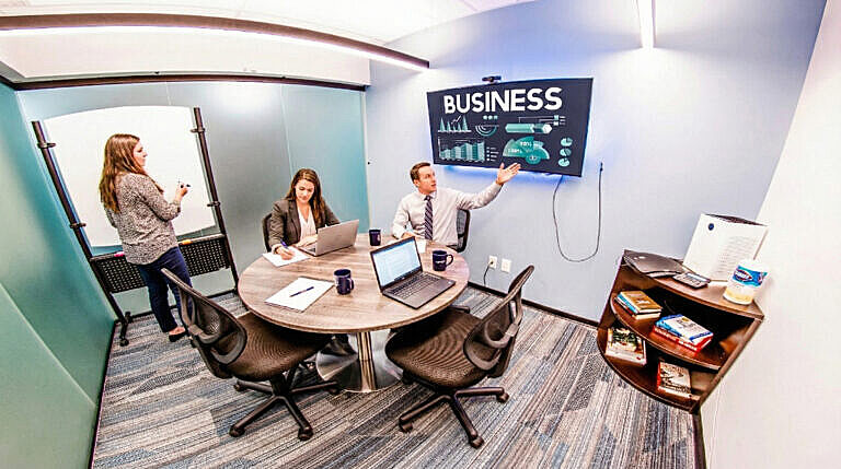 Etiquette Rules and Best Practices for Safe Working in West Quay Offices 7 Small Meeting Room