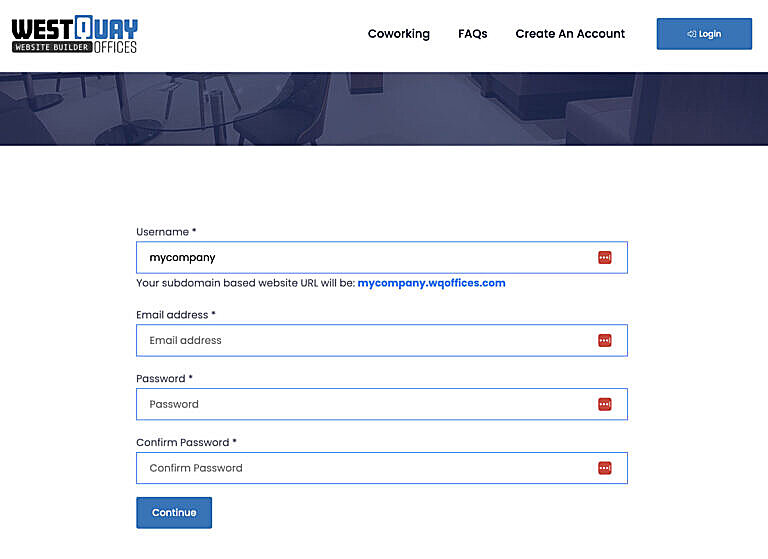 How to Add Website Builder to Your Account West Quay Offices How to Add Website Builder to Your Account?
