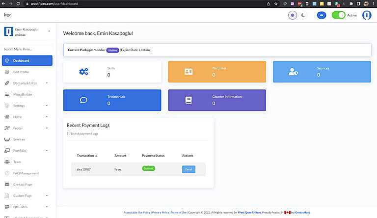 How to Add Website Builder to Your Account West Quay Offices How to Add Website Builder to Your Account?