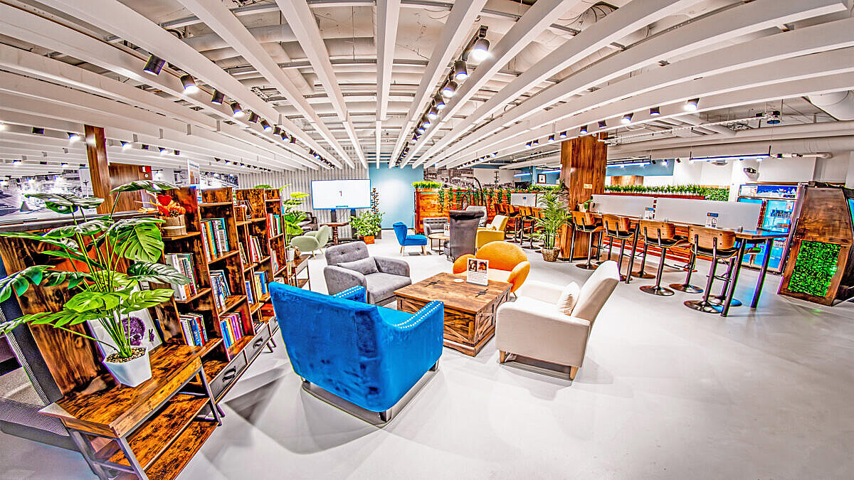 Not All Coworking Spaces Are Created Equal: How West Quay Offices Stands Apart 2 Lounge Area