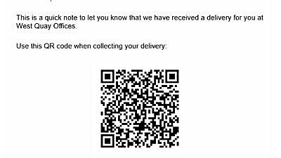 Mail Notification Email