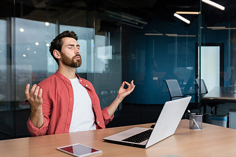 Meditation at the office