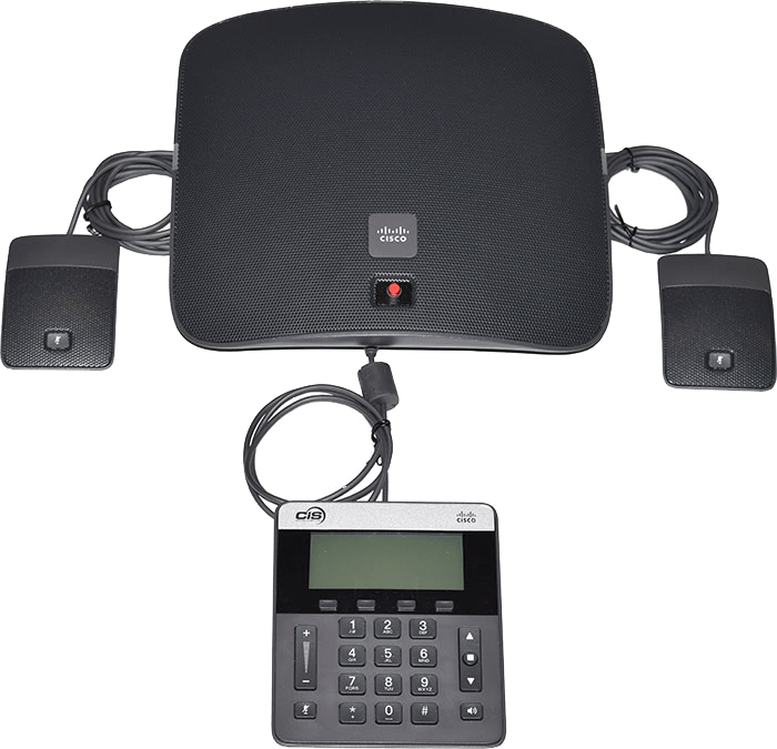 Cisco Conference Phone in Meeting Room West Quay Offices Meeting Spaces