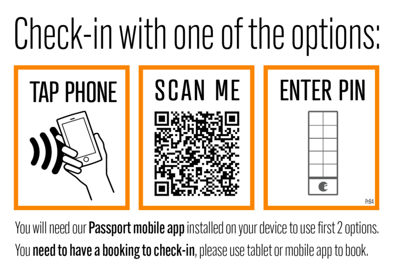 Resource Booking Check in Labels West Quay Offices Resource Booking Check-in Labels