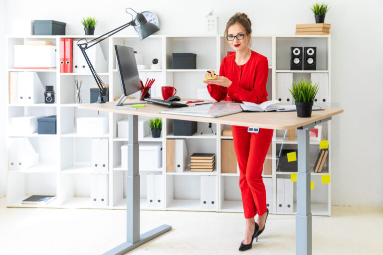 Standing Desk in West Quay Offices