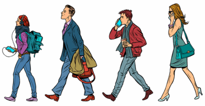 West Quay Offices Members Walking